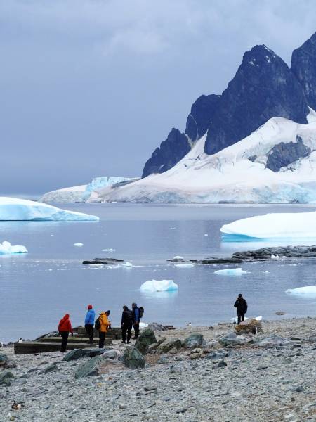 Antarktis Base Camp