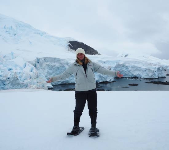 Gletsjervandring Antarktis Base Camp