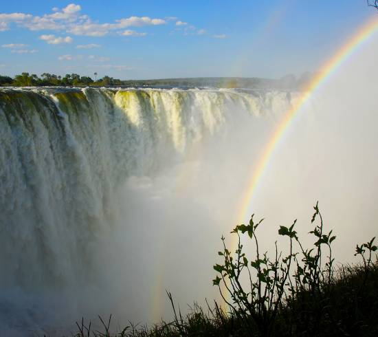 Victoria Falls fra Zimbabwe