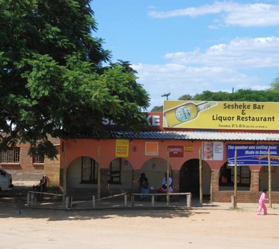 Maun by i Botswana