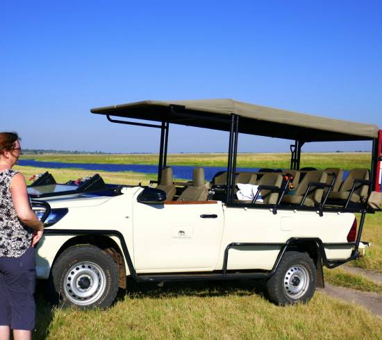 Jeepsafari i Chobe
