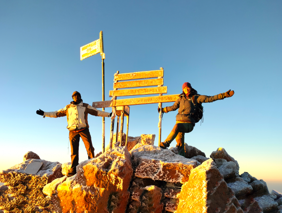 Mount Kenya top Mount Kenya trek