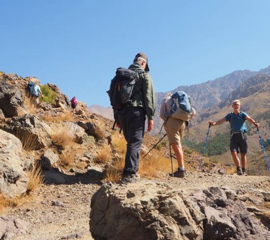 Trekking i Høje Atlas Toubkal Refuge
