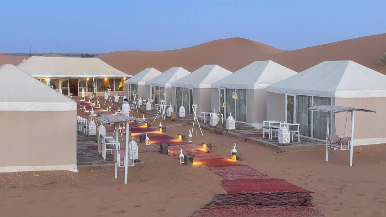 Hotel Chebbi desert camp telte