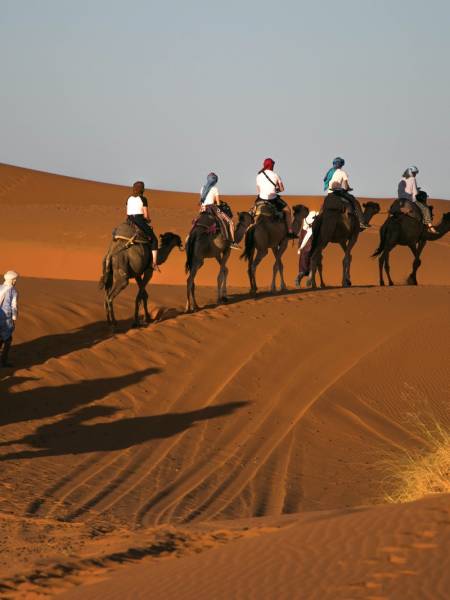 Marrakech, bjerg og ørken
