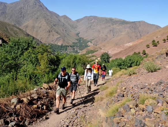 Trekking i Høje Atlas Toubkal Refuge