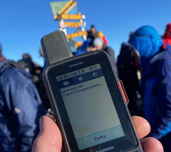 Kilimanjarorejse alle på toppen