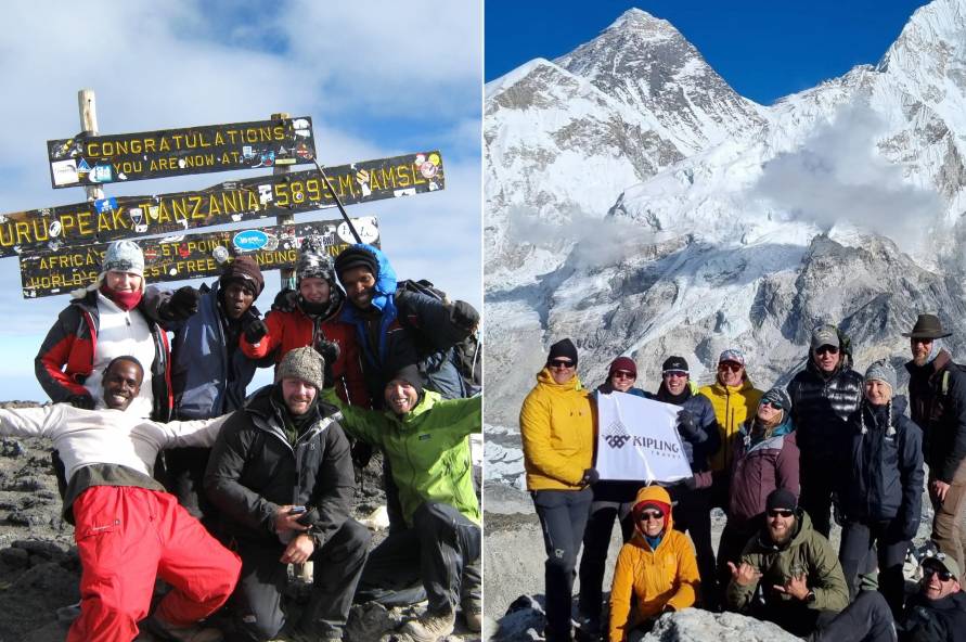 Kilimanjaro og Everest Base Camp
