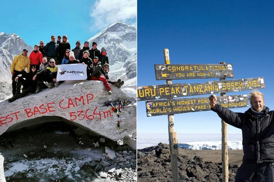 Kilimanjaro og Everest Base Camp