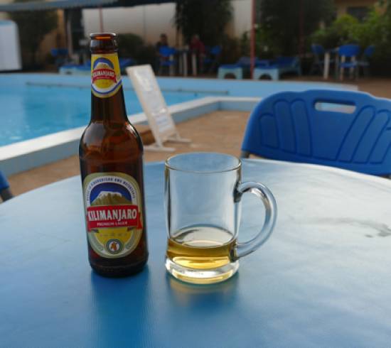 Kilimanjaro øl i Moshi, Tanzania