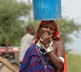 Kvinde i Moshi, Tanzania