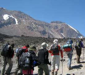 Lava Tower til Barranco Hut 3.950 meter