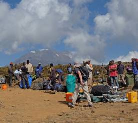 Ankomst og Kilimanjaromøde