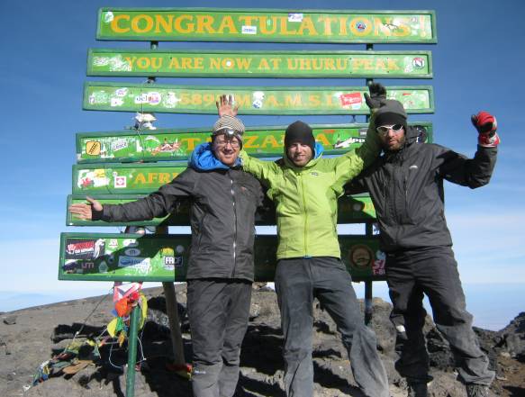 Toppen af Kilimanjaro