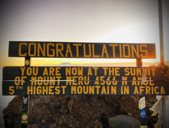 Mt. Meru Tanzania