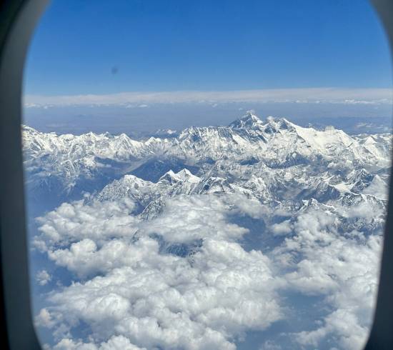 Fly via Everest