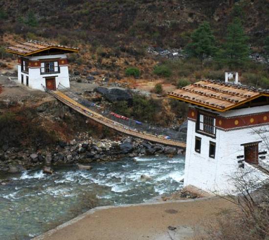 Kloster nær Thimphu