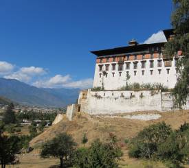Fæstningsruinen Drukgyel Dzongtil