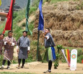 Bumtang dalene og Jakar