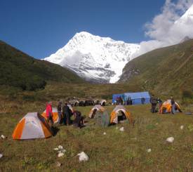 Chomolhari base camp