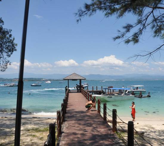 Kota Kinabalu og Manukan Island