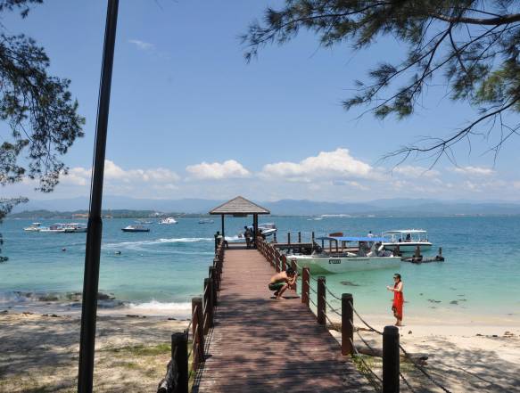 Kota Kinabalu og Manukan Island