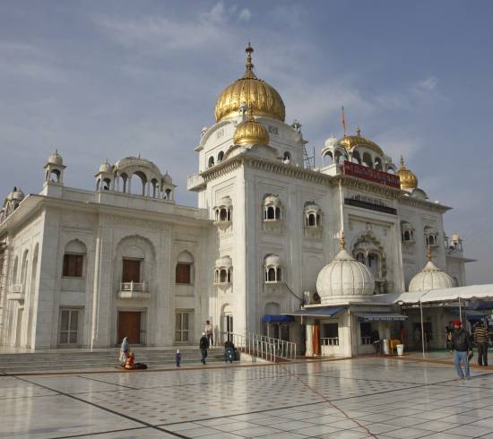 Ankomst til Delhi og rundtur i Old og New Delhi