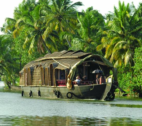 Backwaters Kerala sydindien-backwaters-flodsejlads