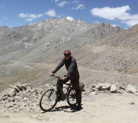 Mountain bike i Markha