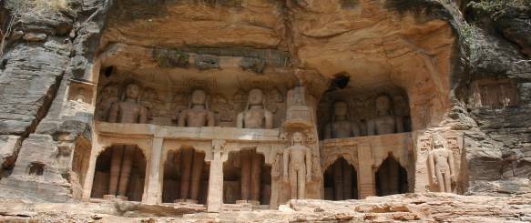 Ellora grotterne Indien