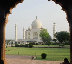 Agra og Taj Mahal