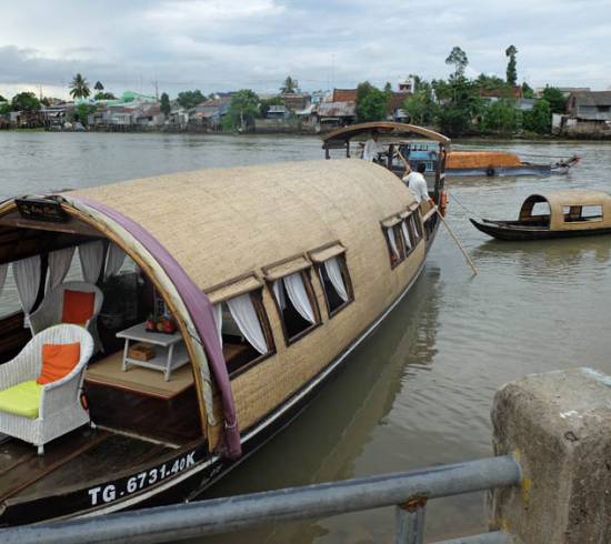 Mekong-deltaet på privat minicruise