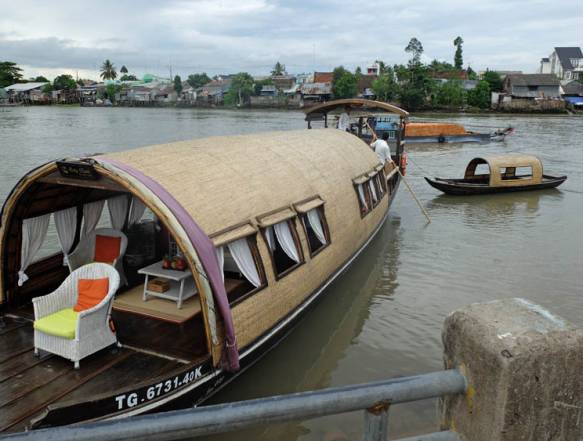 Mekong-deltaet på privat minicruise