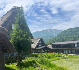 Traditionelle huse i Shirakawa-go