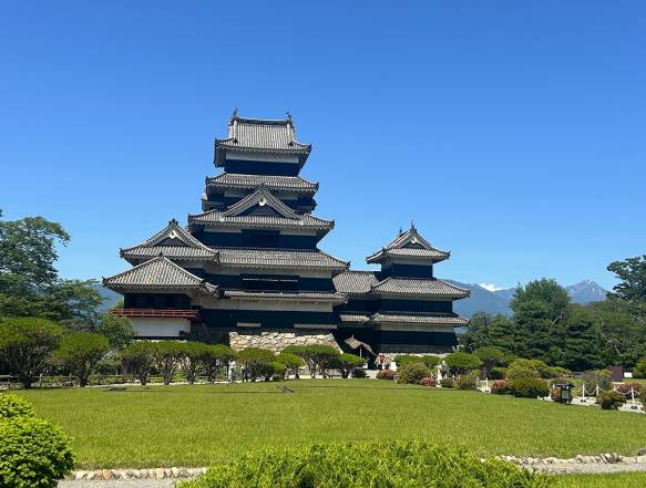 Matsumoto Castle i Nagano