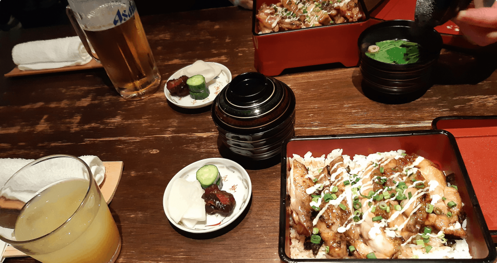 Mad fra Dotonbori i Osaka