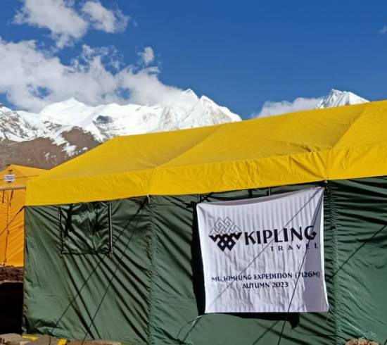 Himlung base camp 4.850 meter