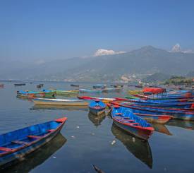 Bjergfly fra Pokhara til kathmandu