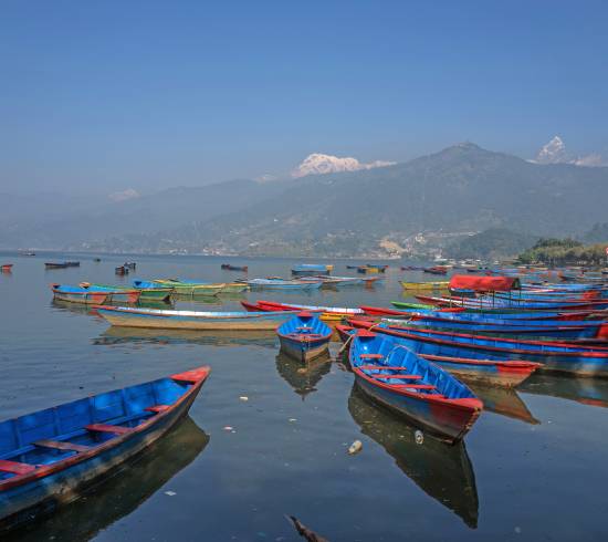 Bjergfly fra Pokhara til kathmandu