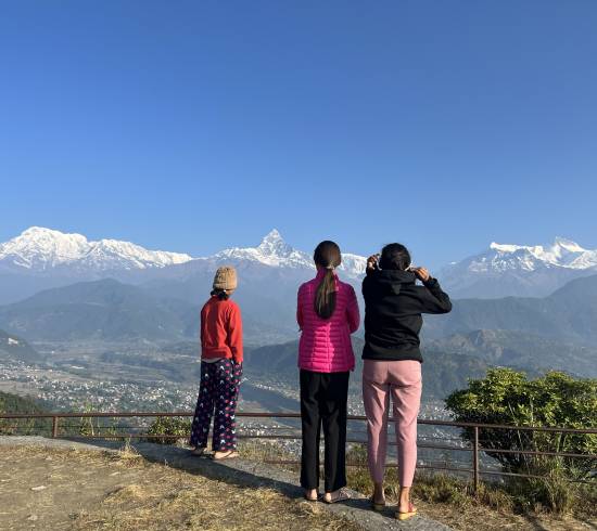 Fredsstupaen i Pokhara