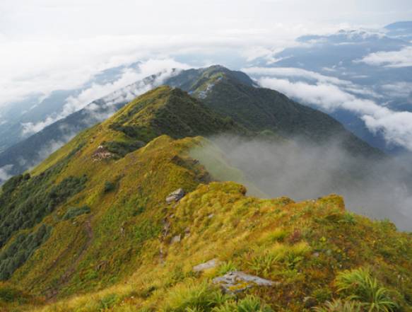 Bjergkam på Mardi Himal trek
