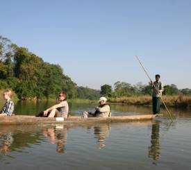 Kanotur i Chitwan