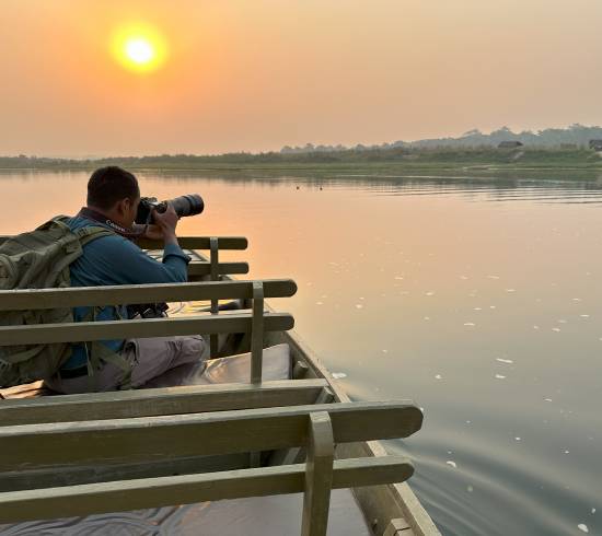 Kanotur i Chitwan