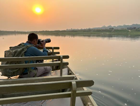 Kanotur i Chitwan