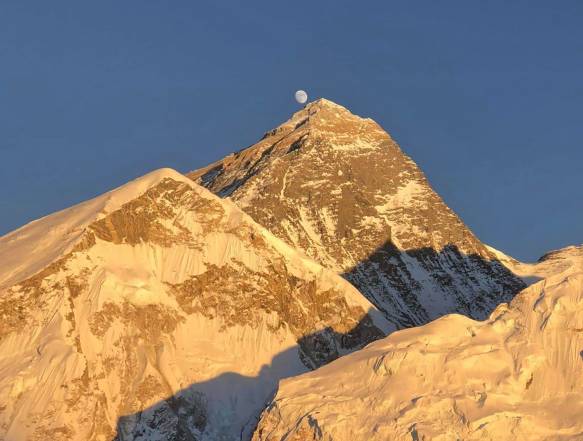 Everest basecamp og gokyo højdekurver