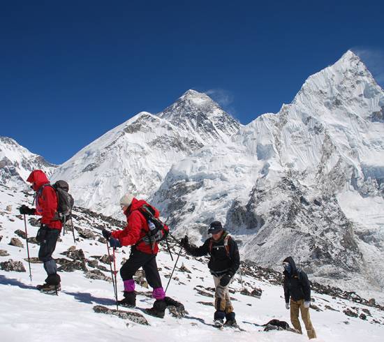 Kala Pattar 5.635 meter – Gorak Shep 5.170 meter