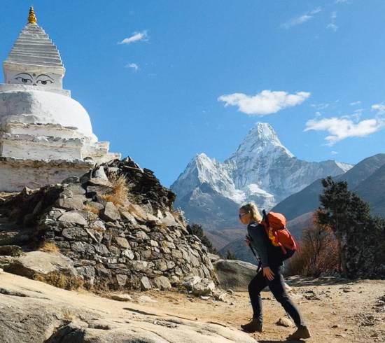 Everest base camp højdekurver