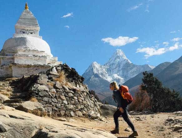 Everest base camp højdekurver