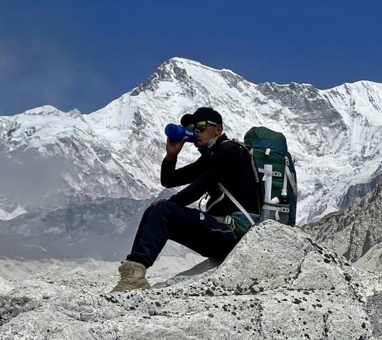 Gletchersøer og Gokyo, 4.790 meter
