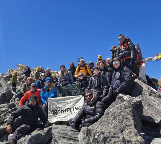 Kongma La to Lobuche